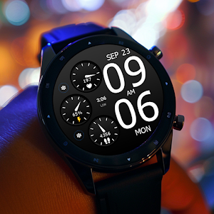 Key WF45 Digital Watch Face Screenshot 1