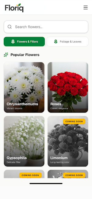 Floriq:B2B Flower Marketplace Screenshot 1