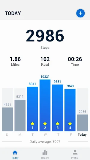 Pedometer -  Step Counter Free & Calorie Burner Screenshot 0