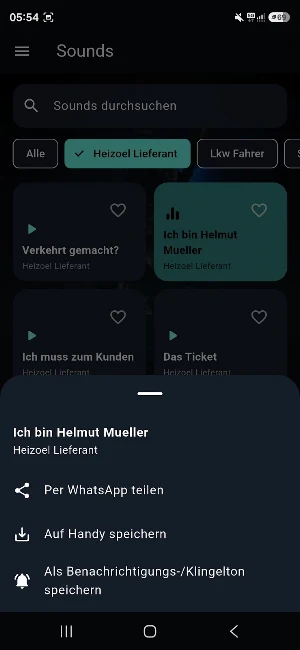 Helmut Müller Soundboard unoff Screenshot 2