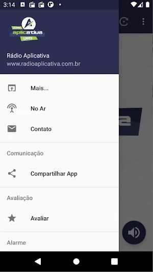 Rádio Aplicativa! Screenshot 1