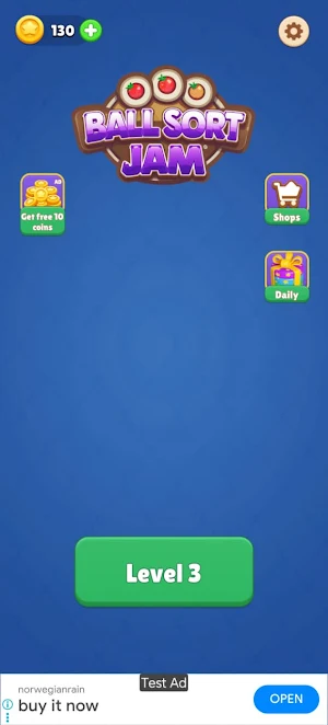 Ball Sort Jam Puzzle Screenshot 3