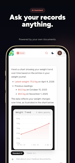 MedIQGPT: AI Health Records Screenshot 3