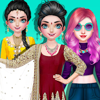 Big Fat Indian Wedding : Makeup and Dressup Games