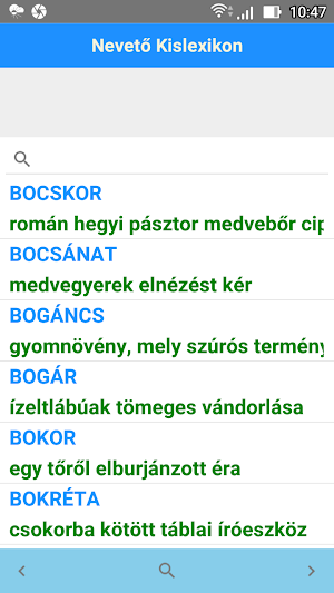 Nevető Kislexikon Screenshot 1