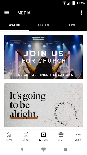 Higher Vision Church Screenshot 2