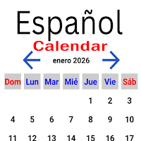 Spain Calendar 2026 - Holidays