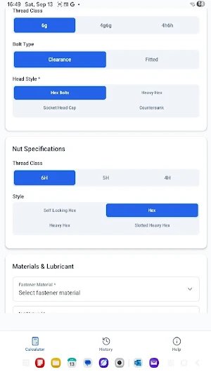 Fastener Pro Screenshot 1