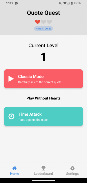 Quote Quest Screenshot 2