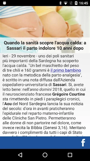 SardiniaPost Screenshot 3