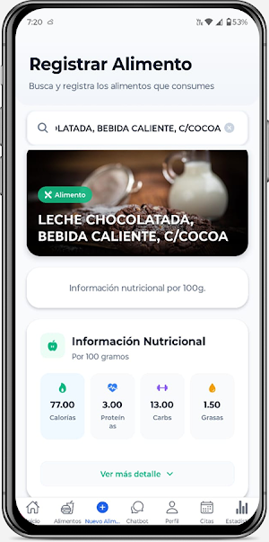 NutriApp Screenshot 1