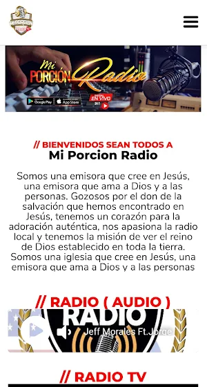 Mi Porcion Radio Screenshot 1