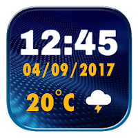 Cool Digital Clock Widget