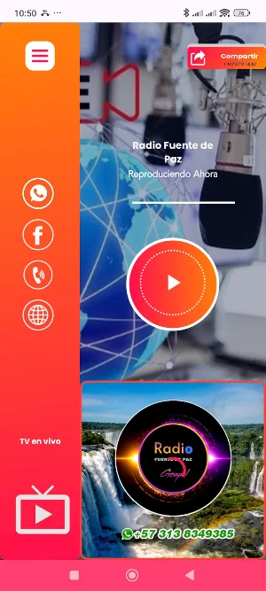 Radio Fuente de Paz Screenshot 1