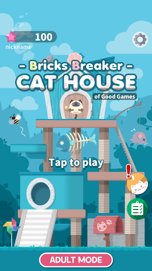 Bricks Breaker Cat Girl Hub Screenshot 0