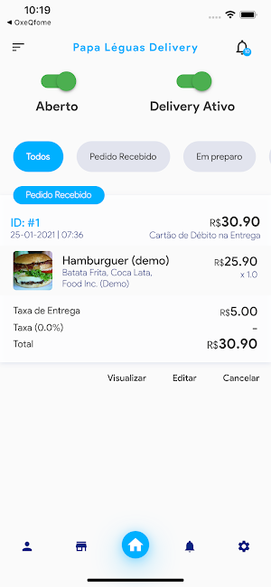 Papa Léguas Delivery - Estabelecimentos Screenshot 1