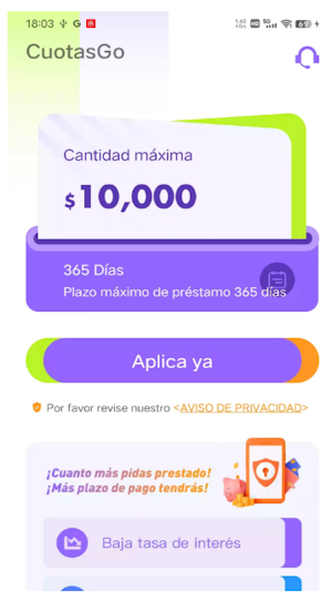 CuotasGo-Préstamos Screenshot 1
