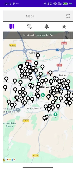 MyBusMBE Screenshot 2