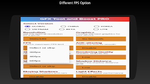 Gfx Tool Pro  For PUB Battlegrounds  - FPS Meter Screenshot 0