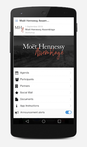 Moët Hennessy Assemblage Screenshot 1