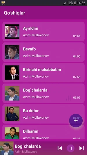 Azim Mullaxonov qo'shiqlari Screenshot 0
