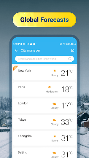 Daily Weather Screenshot 2