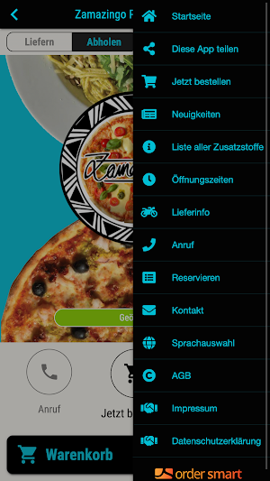 Zamazingo Pizzeria Berlin Screenshot 2