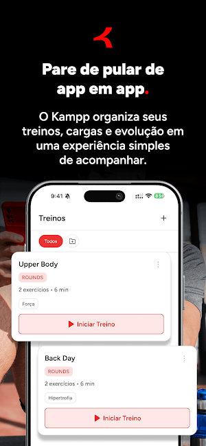 Kampp: Workout Tracker Screenshot 1