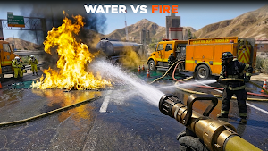 Fire Truck Rescue Games 2026 Screenshot 1