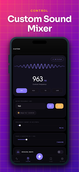 Celestial Sync Pro : Solfeggio Screenshot 2