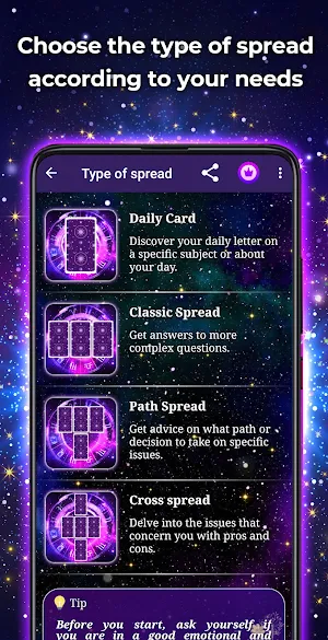 Tarot Divination in English Screenshot 2