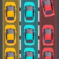 Parking Lot Jam: Color Sort
