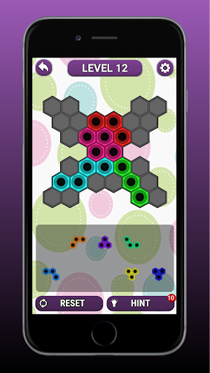 Dot Hexa Block Puzzle Game Screenshot 3