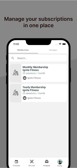 Ignite Fitness Delgany Screenshot 3