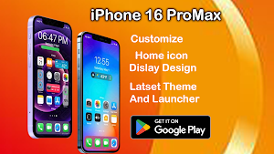 Launcher: iOS 16 Pro Max Theme Screenshot 0