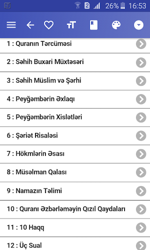Quran,Buxari,Muselman Qalasi,Peygember Exlaqi Screenshot 0