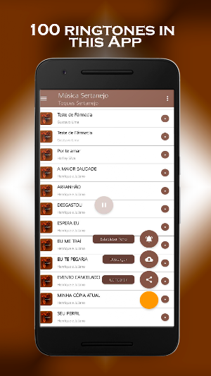 sertaneja ringtones Screenshot 0