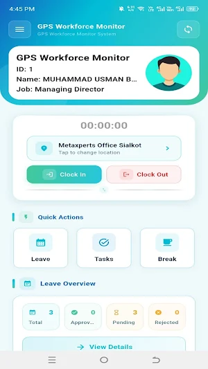 GPS Workforce Monitor Screenshot 3