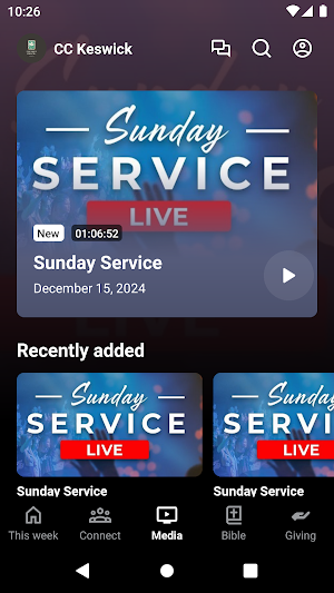 Calvary Chapel Keswick Screenshot 2