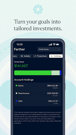 Farther: Invest & Save Screenshot 3