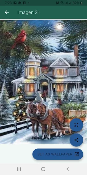 Fondos navideños gratis Screenshot 2