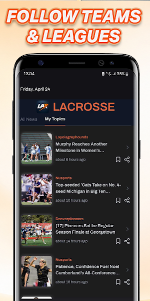 Lacrosse News Screenshot 3