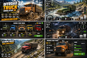 Offroad Truck Driving 3D Screenshot 0