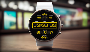 DIGI RADATOR WS73 Watch face Screenshot 1