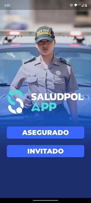Saludpol App Screenshot 0
