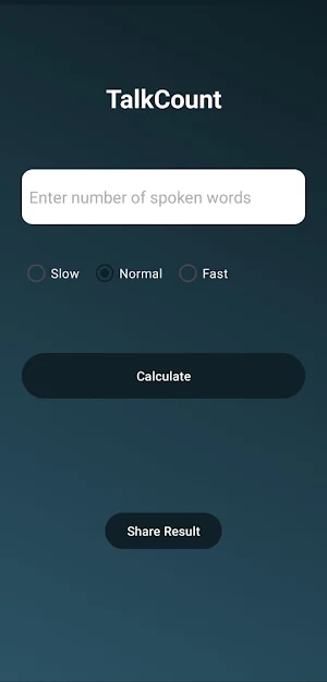 TalkCount Screenshot 2