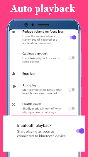 Bluetooth Music Player Screenshot 0