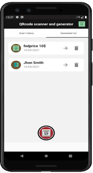 Scan qr code Screenshot 2