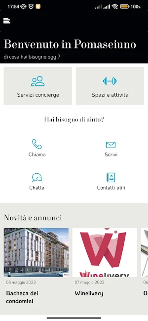 Pomaseiuno Concierge Screenshot 2