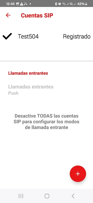 PanaVoIP Screenshot 0